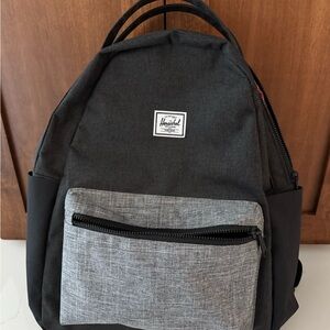 Herschel Supply Company Black and Gray Backpack Modern Design